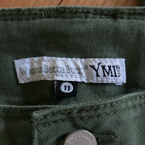 YMI size 11 NWOT olive,ankle length stretch skinny cuff WannaBettaButt? - Picture 6 of 6